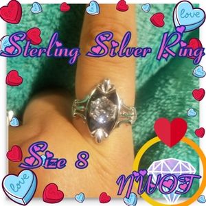 Sterling Silver Ring NWOT Size 8